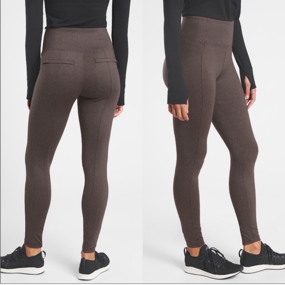 Athleta Delancey Houndstooth Tight Pants